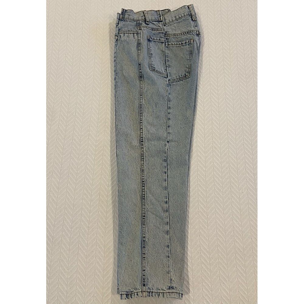 Revice Women's Sz 28 Gemini Different Views Light Wash High-Rise Cropped Jeans - Picture 4 of 14